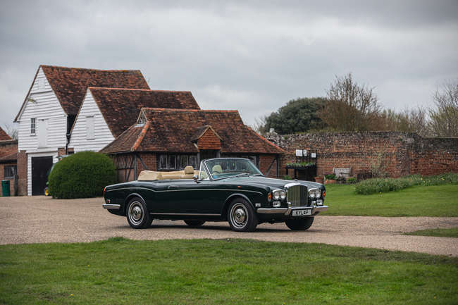 1975 Bentley Corniche Convertible-Sold