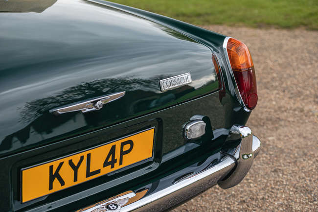 1975 Bentley Corniche Convertible-Sold