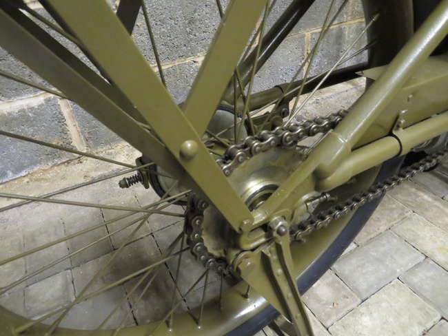 1917 Cleveland A2 WWI US Army Dispatch Bike 221cc-For Sale