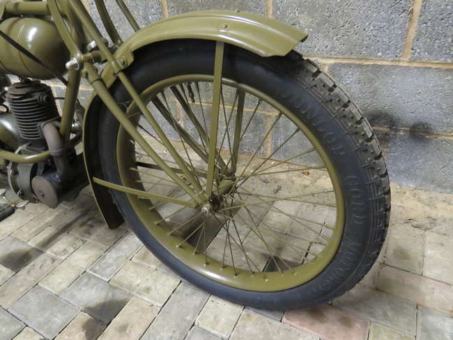 1917 Cleveland A2 WWI US Army Dispatch Bike 221cc-For Sale
