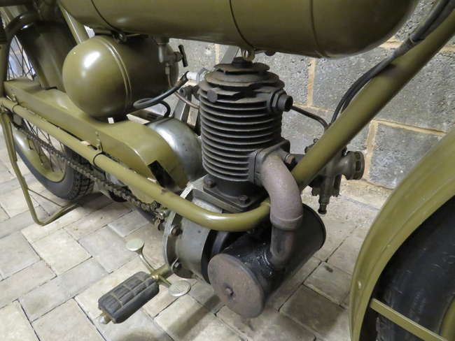 1917 Cleveland A2 WWI US Army Dispatch Bike 221cc-For Sale