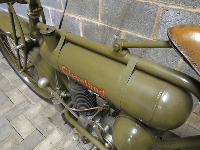 1917 Cleveland A2 WWI US Army Dispatch Bike 221cc-For Sale