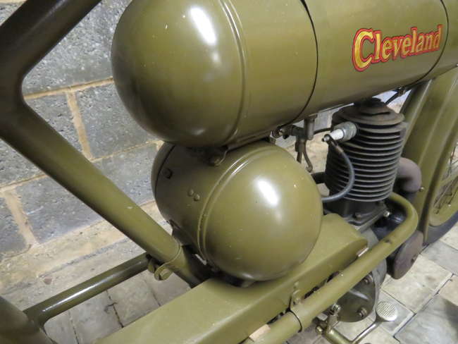 1917 Cleveland A2 WWI US Army Dispatch Bike 221cc-For Sale