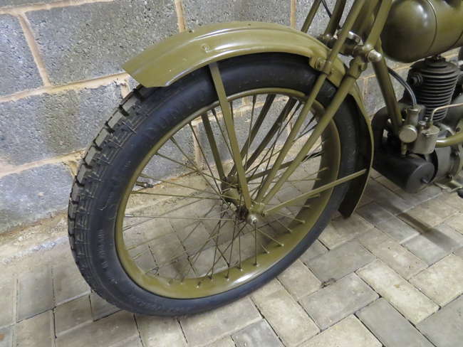 1917 Cleveland A2 WWI US Army Dispatch Bike 221cc-For Sale