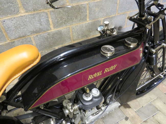 c.1919 Royal Ruby 2 3/4 hp 350cc-Sold
