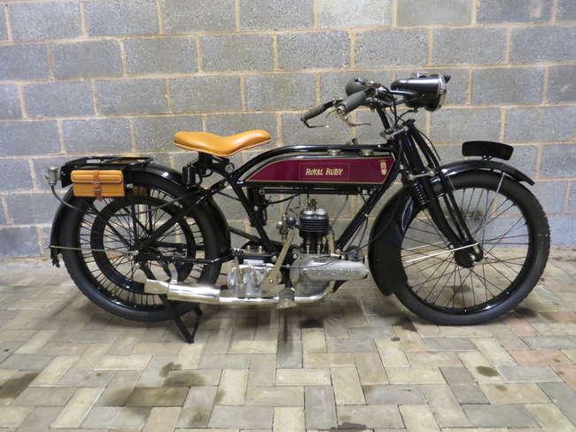 c.1919 Royal Ruby 2 3/4 hp 350cc-Sold