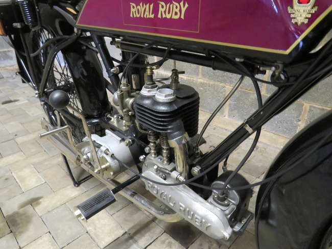 c.1919 Royal Ruby 2 3/4 hp 350cc-Sold