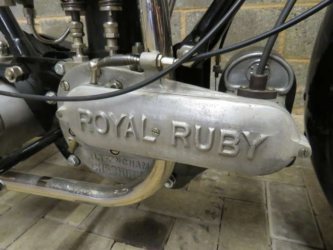 c.1919 Royal Ruby 2 3/4 hp 350cc-Sold