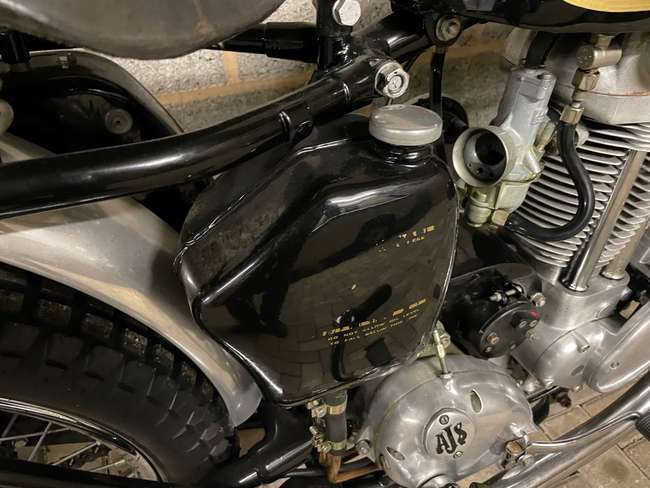 1957 AJS 16MC Competition Trials Bike 348cc-Sold