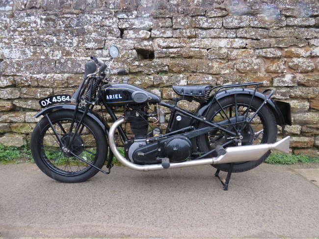 1928 Ariel Model E Super Sports 497cc-Sold