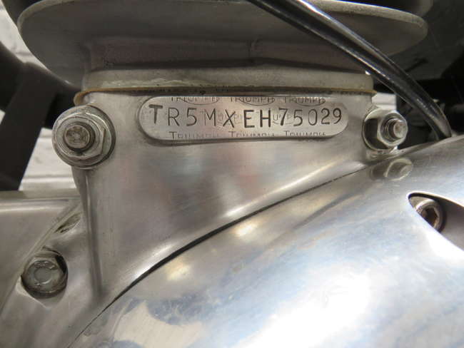 1973 Triumph TR5MX 499cc-Sold