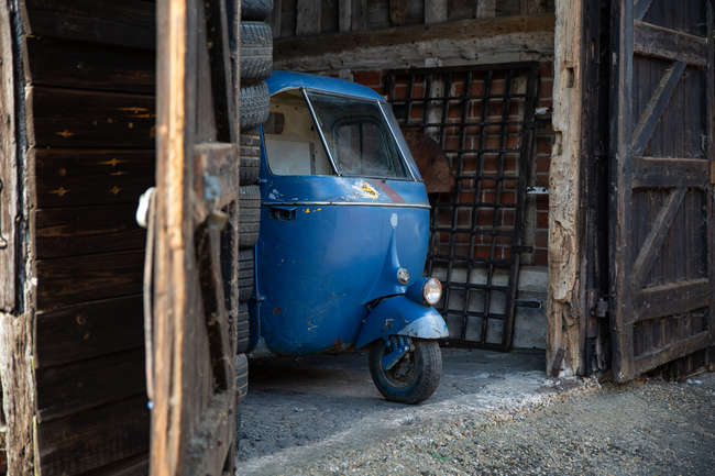 1963 Piaggio APE C Faro Basso 150cc-Sold