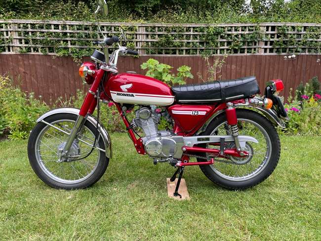 1973 Honda CB125S 122cc-Sold
