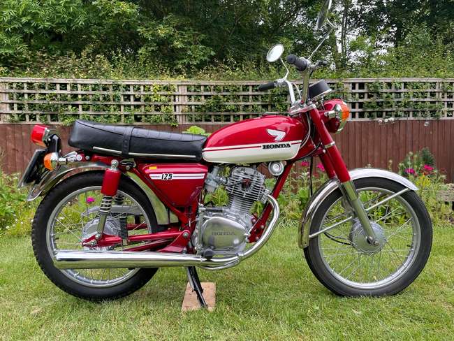 1973 Honda CB125S 122cc-Sold