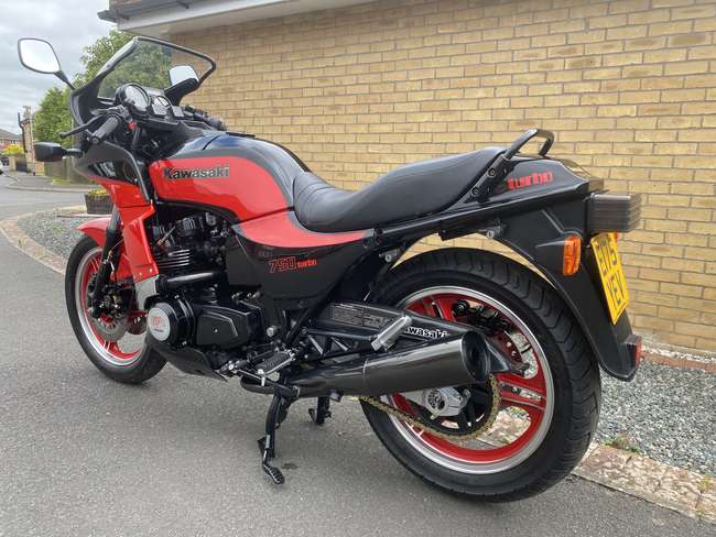 1987 Kawasaki Turbo ZX750-E2 738cc-Sold