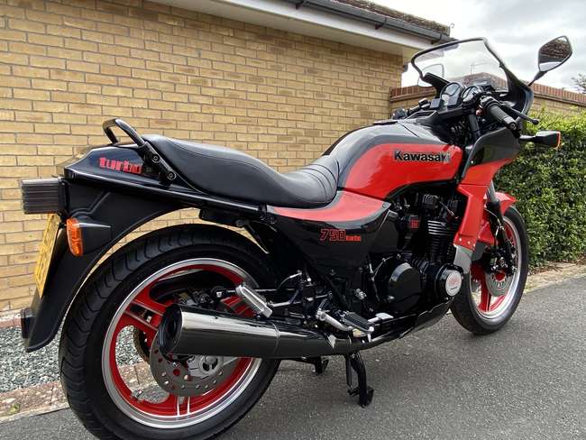 1987 Kawasaki Turbo ZX750-E2 738cc-Sold