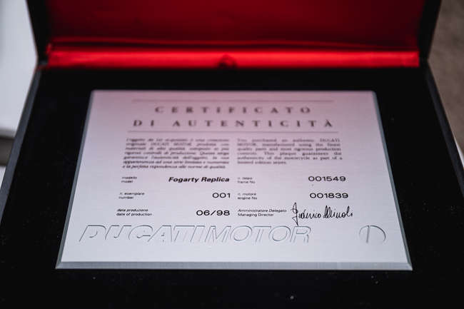 1998 Ducati 916 Carl Fogarty Replica 996cc-Sold