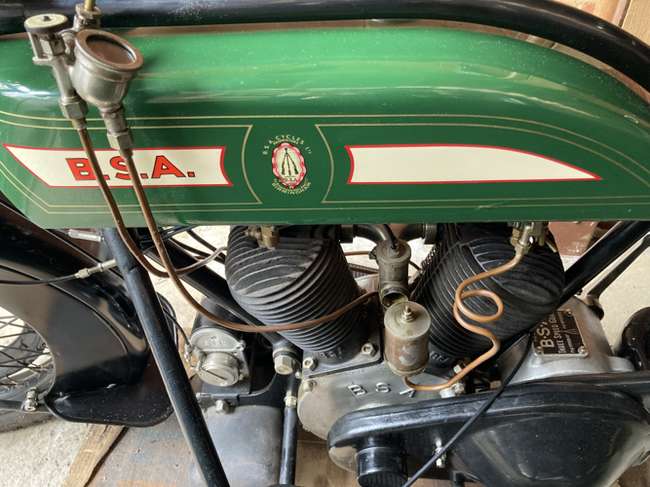 1926 BSA Model G Combination 986cc-Sold