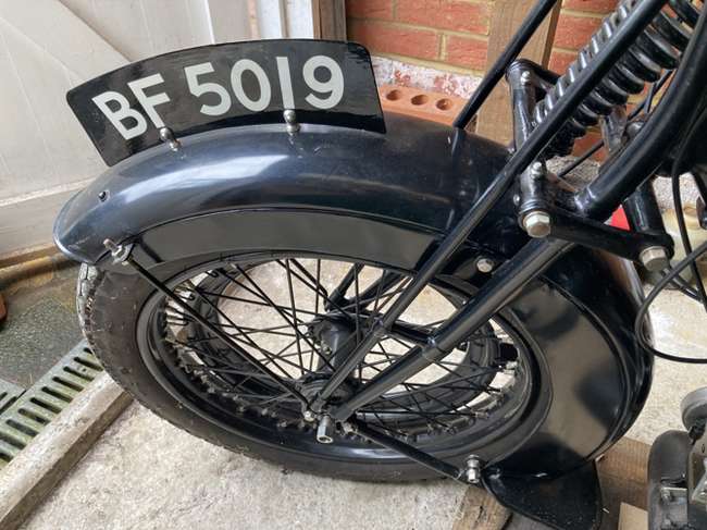 1926 BSA Model G Combination 986cc-Sold