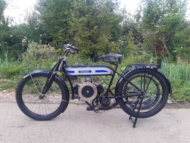 1913/14 Douglas EW 2 3/4 HP 348cc-Sold
