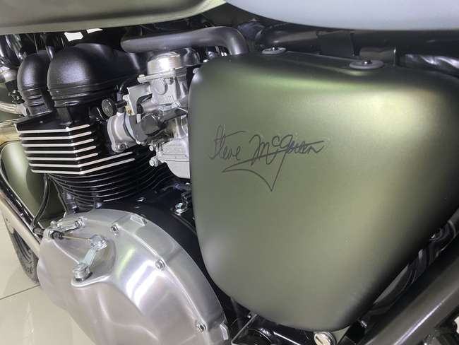 2012 Triumph Bonneville T100 'Steve McQueen Edition' 865cc-For Sale
