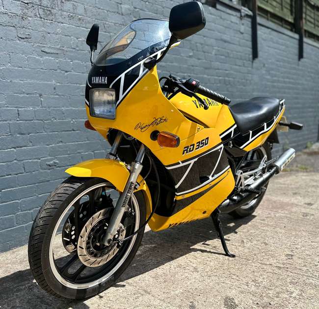 1987 Yamaha RD350LC 347cc-Sold
