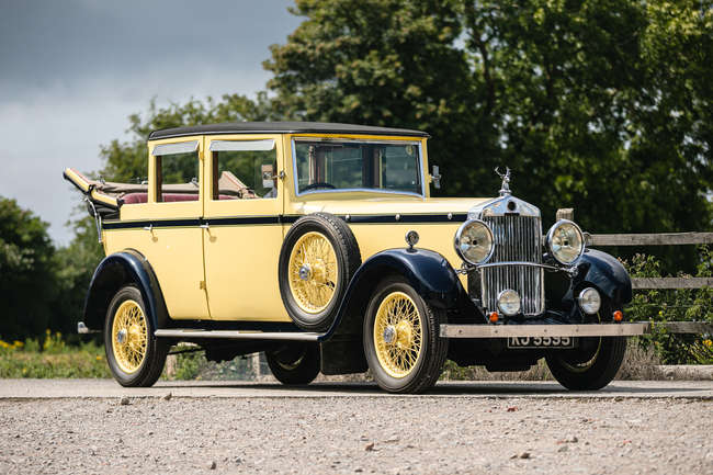 1929 Lanchester 30hp Straight Eight Landaulette-For Sale