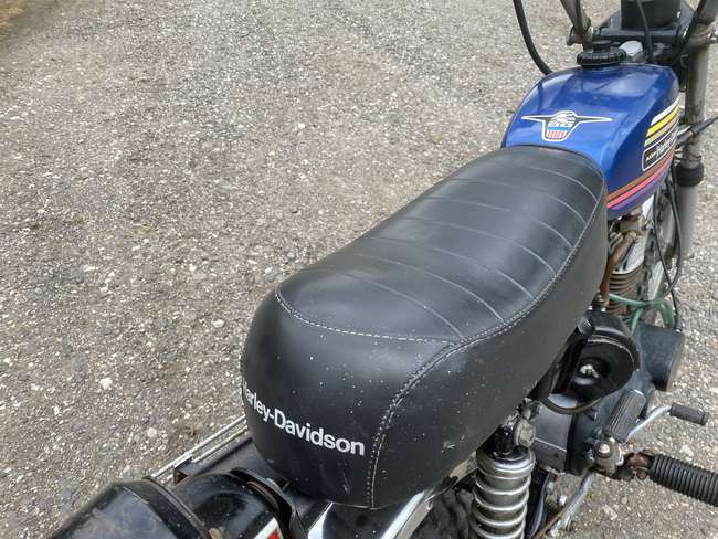 Iconic Auctioneers | 1975 AMF Harley-Davidson X90 90cc-Sold