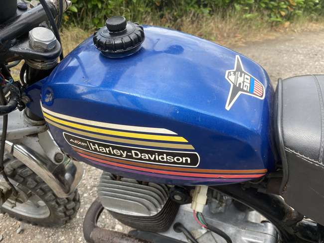 Iconic Auctioneers | 1975 AMF Harley-Davidson X90 90cc-Sold
