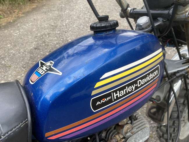 Iconic Auctioneers | 1975 AMF Harley-Davidson X90 90cc-Sold