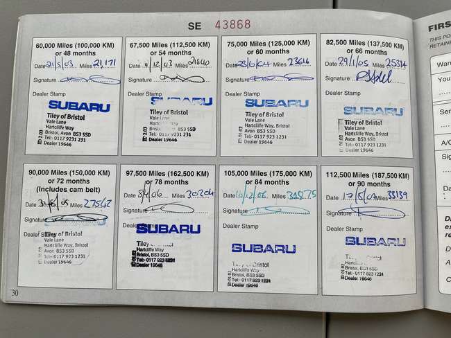 1999 Subaru Impreza RB5 (PPP) #70-For Sale