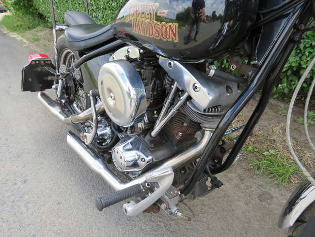 1958 Harley-Davidson 'Hard Tail' Custom Chopper 1,340cc-For Sale