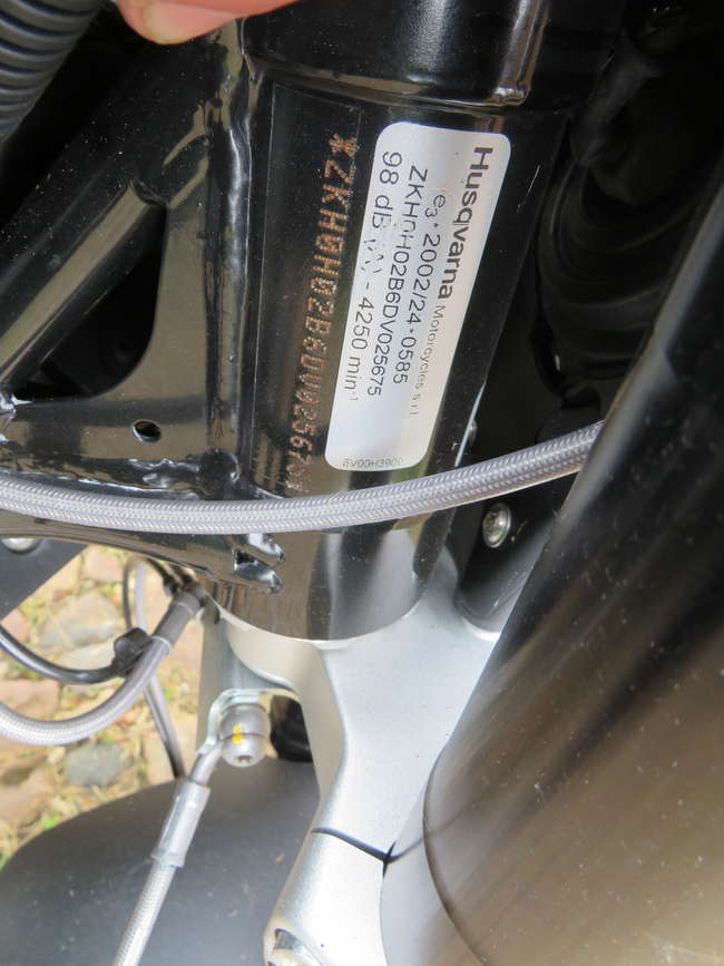 2013 Husqvarna Nuda 900R 897cc-Sold