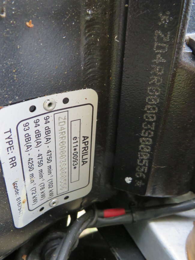2003 Aprilia RSV 1000R Factory 998cc-Sold