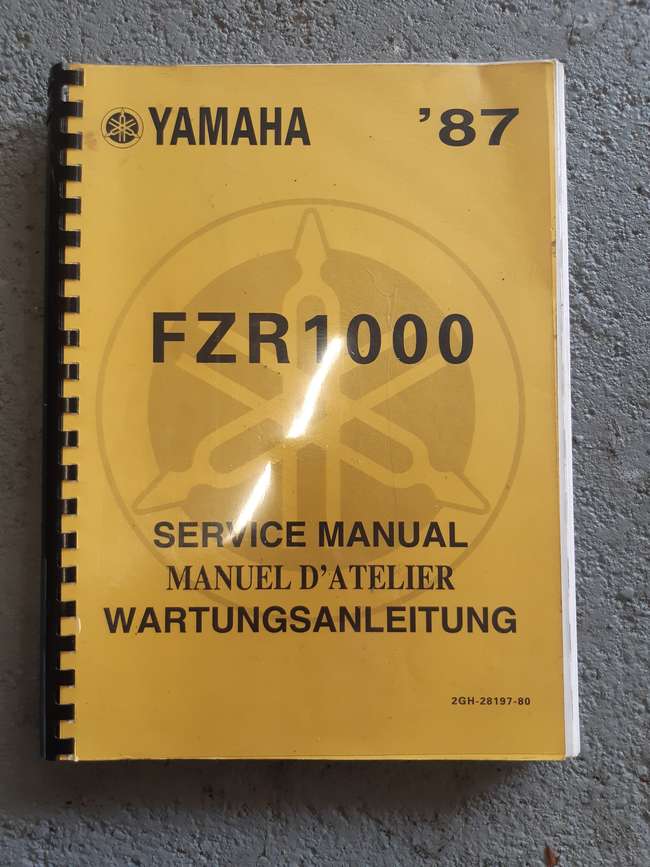 1987 Yamaha FZR Genesis 1000 989cc-Sold