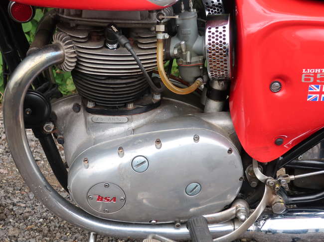 1964 BSA A65L Lightning 650cc-Sold