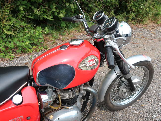 1964 BSA A65L Lightning 650cc-Sold