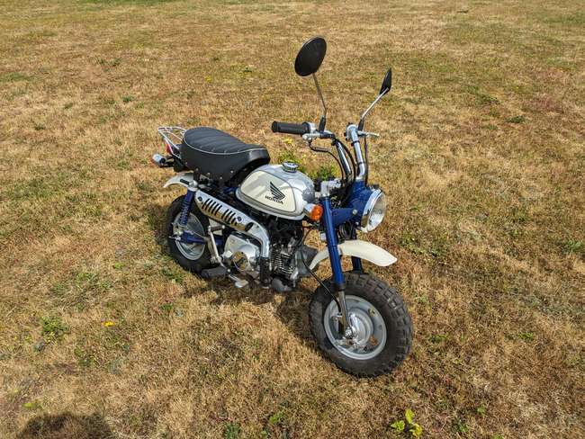 2012 Honda Z50JC Fuel-Injected Monkey 49cc-For Sale