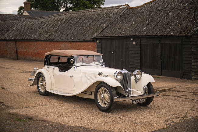 1934 S.S. Cars Ltd SS1 20hp Tourer-Sold