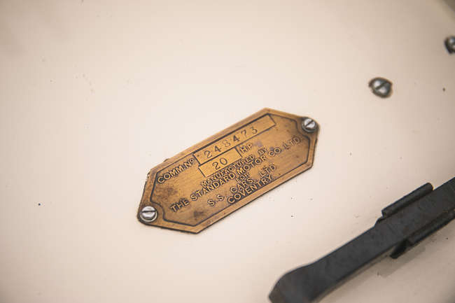 1934 S.S. Cars Ltd SS1 20hp Tourer-Sold