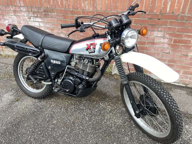 1985 Yamaha XT500 499cc-Sold