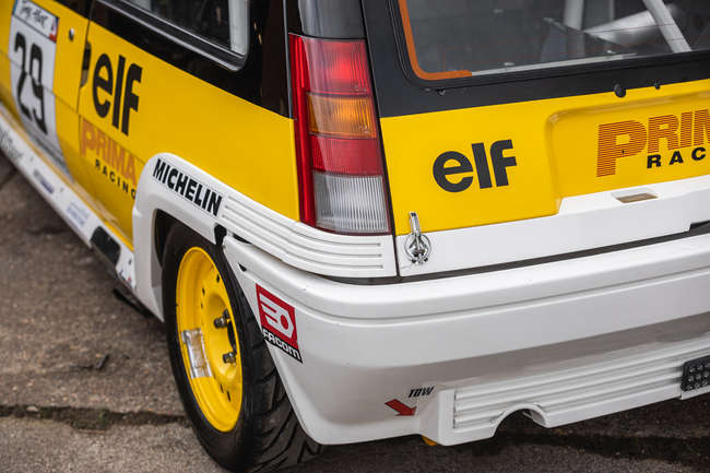 1986 Renault 5 GT Turbo Coupé Historic Touring Car-For Sale