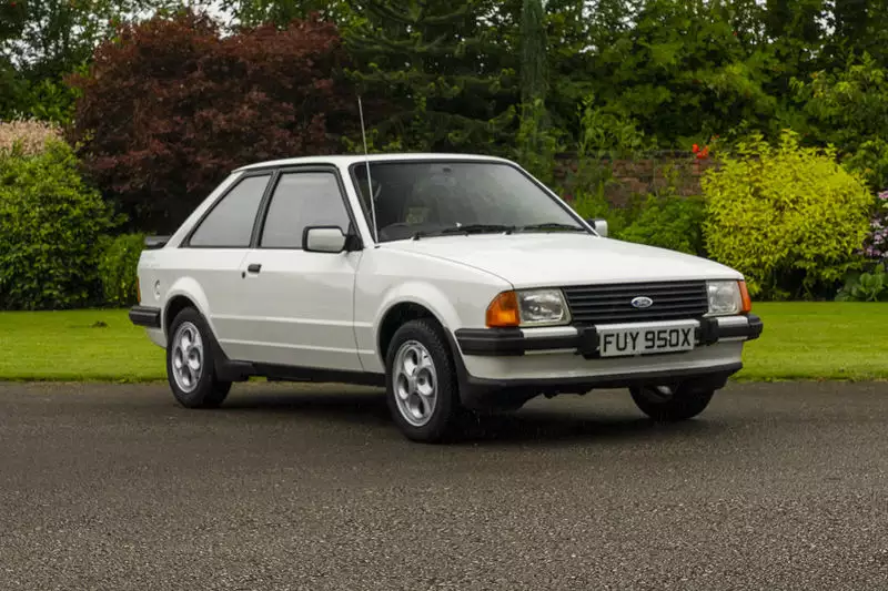 Iconic Auctioneers | 1981 Ford XR3 - 992 Miles-Sold