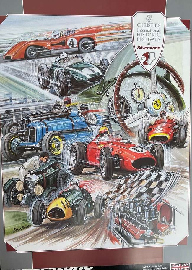 A Fascinating Selection of Motor Racing Advertising Posters Across the Decades