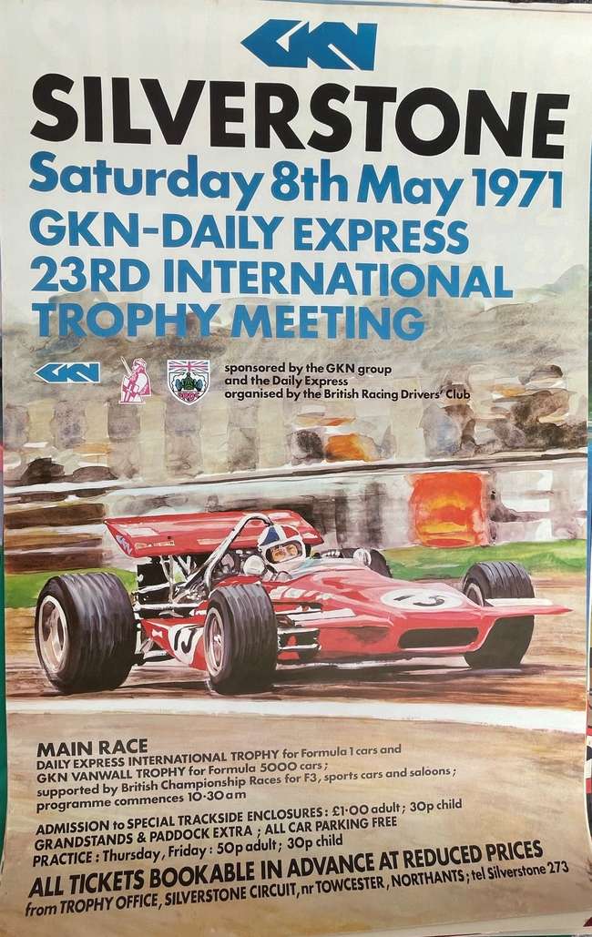 A Fascinating Selection of Motor Racing Advertising Posters Across the Decades