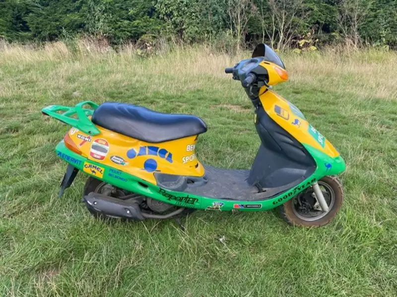 Iconic Auctioneers | c.1992 'Benetton' 50cc Scooter-Sold