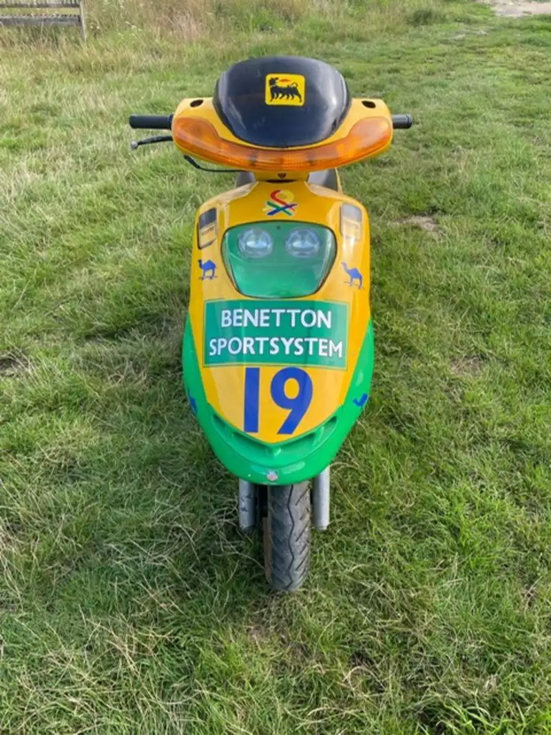 Iconic Auctioneers | c.1992 'Benetton' 50cc Scooter-Sold