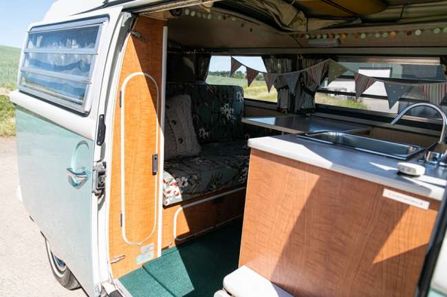 1969 Volkswagen Type 2 Westfalia Bay Window Camper-Sold