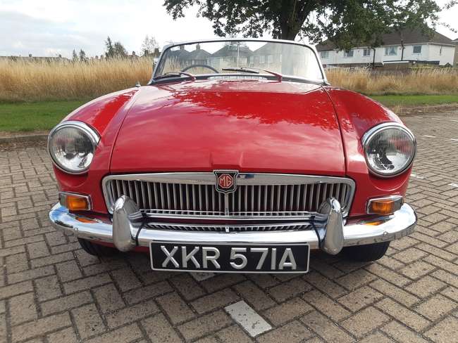 1963 MG B Pull Handle Roadster