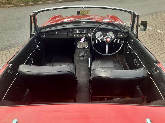 1963 MG B Pull Handle Roadster